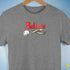 Believe Queer Pride Flag Jingle Bell Premium Unisex T-Shirt - Grey Heather